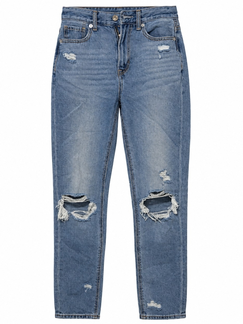 American Eagle Distressed Mom Jean